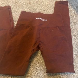 ***PLEASE READ*** alphalete amplify copper leggings